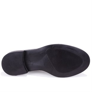Dagoster DZA07-863701 Siyah Günlük Loafer  Kadın Ayakkabı