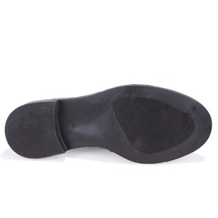 Dagoster DZA07-863702 Siyah Günlük Loafer  Kadın Ayakkabı