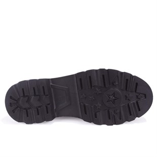 Dagoster DZA07-90801 Siyah Rugan Günlük Loafer  Kadın Ayakkabı
