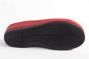 Dagoster DZA37-1825 Kırmızı Günlük Ortopedik Kadın Terlik