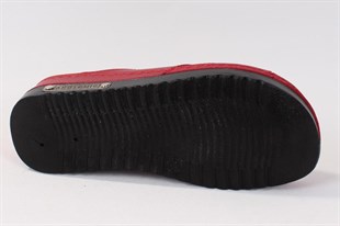 Dagoster DZA37-3025 Kırmızı Günlük Ortopedik Kadın Terlik