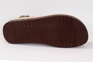 Dagoster DZA37-3031 Bej Günlük Ortopedik Kadın Sandalet