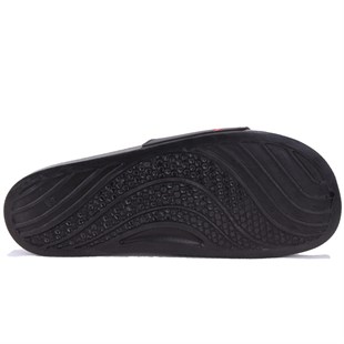 Fly Soft S263050 Siyah Kırmızı Günlük Ortopedik Erkek Spor Terlik