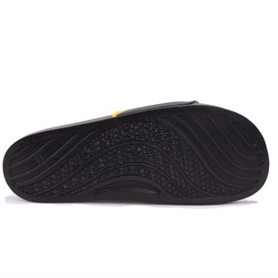 Fly Soft S263071 Siyah Sarı Günlük Ortopedik Erkek Spor Terlik