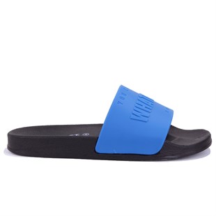 Fly Soft S263075 Mavi Günlük Ortopedik Erkek Spor Terlik