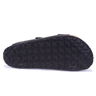 Fly Soft S903 Siyah Günlük Ortopedik Erkek Spor Terlik