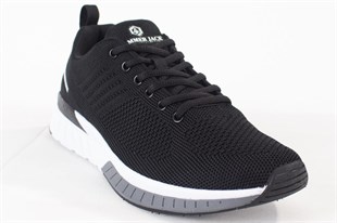 Hammer Jack 10121200 Manaus Siyah Beyaz Ortopedik Günlük Erkek Spor Ayakkabı