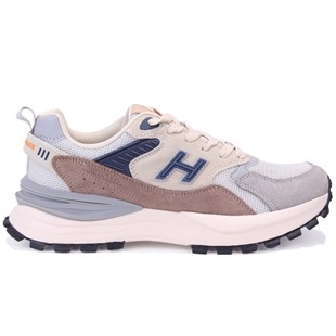 Hammer Jack 10125001 Peru Premıum Bej Haki Ortopedik Günlük Deri Erkek Spor Ayakkabı