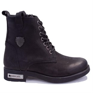 Hammer Jack 10215200 Siyah Ortopedik Günlük Erkek Deri Bot