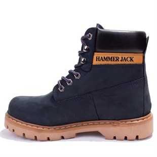Hammer Jack 10216600 Petrol Ortopedik Günlük Unisex Deri Bot