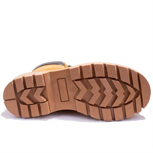 Hammer Jack 10216600 Sarı Ortopedik Günlük Unisex Deri Bot