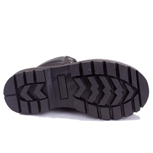 Hammer Jack 10216600 Siyah Ortopedik Günlük Unisex Deri Bot