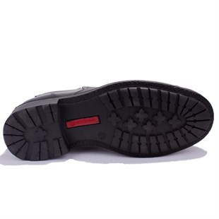 Hammer Jack 10216740 Siyah Cilt Ortopedik Günlük Deri Erkek Bot