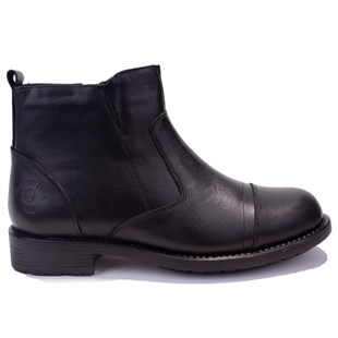 Hammer Jack 10216740 Siyah Cilt Ortopedik Günlük Deri Erkek Bot