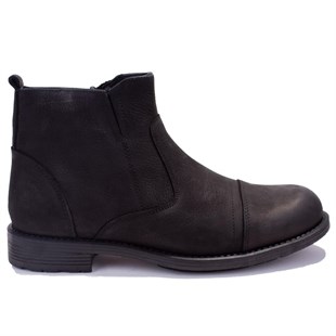 Hammer Jack 10216740 Siyah Ortopedik Günlük Deri Erkek Bot