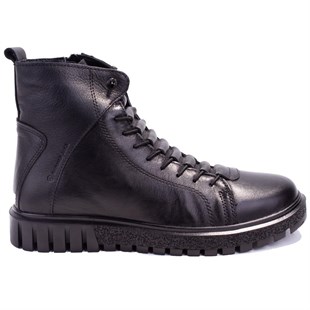 Hammer Jack 10217945 Siyah Ortopedik Günlük Erkek Deri Bot