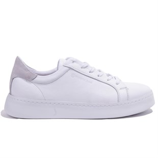 Hammer Jack 10223040 Swit Beyaz Ortopedik Günlük Erkek Deri Ayakkabı