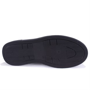 Hammer Jack 10225030 Wama Siyah Ortopedik Günlük Erkek Deri Ayakkabı