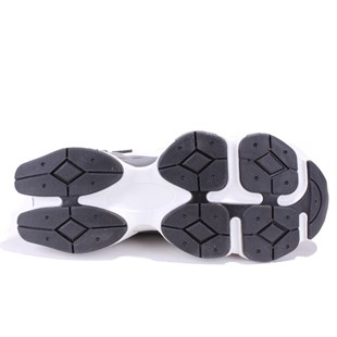 Hammer Jack Rene 10125009 Gri Ortopedik Günlük Deri Erkek Spor Ayakkabı