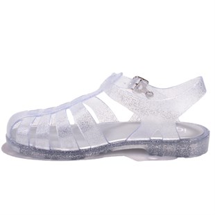 Igor S10262 Bıarrıtz Glitter Beyaz Günlük Kadın Sandalet