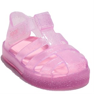 Igor S10265 Star Glitter Pembe Günlük Kız Çocuk Sandalet