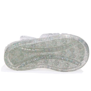 Igor S10322 Tobby Gloss Flor Beyaz  Günlük Kız Çocuk Sandalet