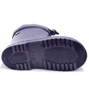 İgor W10101 Chufo Cuello Borreguıllo Lacivert Ortopedik Erkek Çocuk Yağmur Çizme