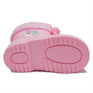 İgor W10253 Bimbi Unicornio Pembe Ortopedik Kız Çocuk Yağmur Çizme