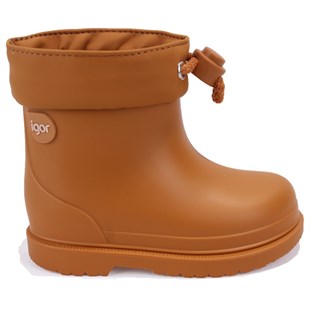 İgor W10257 Bimbi Euri Karamel Ortopedik Erkek Çocuk Yağmur Çizme