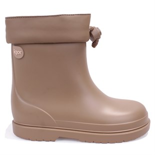 İgor W10257 Bimbi Euri Koyu Bej Ortopedik Erkek Çocuk Yağmur Çizme
