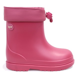 İgor W10257 Bimbi Euri Koyu Pembe Ortopedik Kız Çocuk Yağmur Çizme