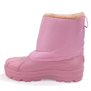 Igor W10259 Neu Pembe Ortopedik Kürklü Kız Çocuk Yağmur Çizme
