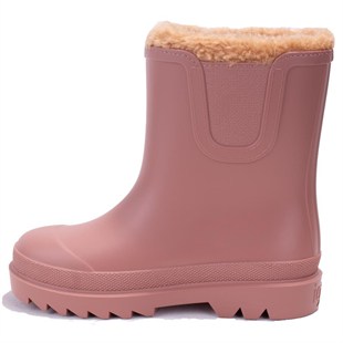 İgor W10290 Tokio Burreguito Pembe Ortopedik Kürklü Kız Çocuk Yağmur Çizme