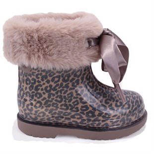 İgor W10338 Bimbi Leo Soft Taupe Ortopedik Kız Çocuk Yağmur Çizme