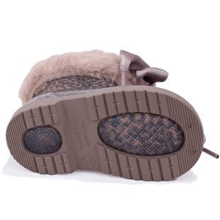 İgor W10338 Bimbi Leo Soft Taupe Ortopedik Kız Çocuk Yağmur Çizme