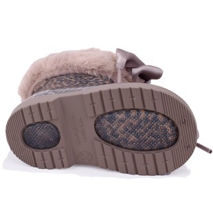 İgor W10338 Bimbi Leo Soft Taupe Ortopedik Kız Çocuk Yağmur Çizme