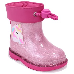 İgor W10339 Bimbi Unicornio Fuşya Ortopedik Kız Çocuk Yağmur Çizme