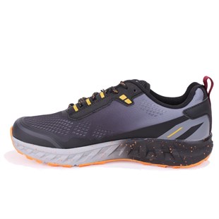 Jump 30519 Siyah Kırmızı Ortopedik Ortopedik Günlük Erkek Spor Ayakkabı