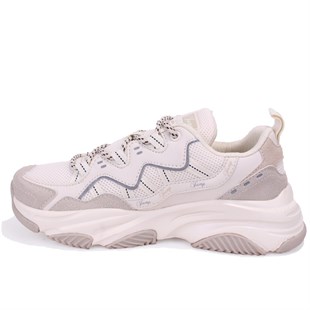 Jump 30867 Bej Ortopedik Ortopedik Günlük Kadın Spor Ayakkabı