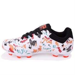 Jump 32202 Beyaz Krampon Çocuk Futbol Ayakkabı