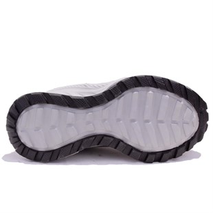 Kinetix Montoya Gri Siyah Ortopedik Günlük Erkek Çocuk Spor Ayakkabı