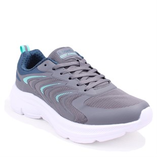 Kinetix Quırın Tx Gri Ortopedik Günlük Erkek Spor Ayakkabı