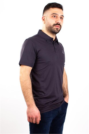 Kinetix  SN-328 Oliver Antrasit  Günlük Polo Yaka Erkek Tişört