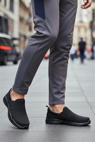 Lumberjack Lıponıs Siyah Ortopedik Günlük Erkek Spor Ayakkabı