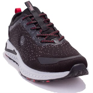 Lumberjack Ocean Siyah Kırmızı Ortopedik Günlük  Erkek Spor Ayakkabı