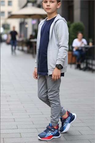 Marco Kids 03-26Y303 Lacivert Ortopedik Günlük Işıklı Erkek Çocuk Spor Ayakkabı