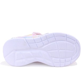 Marco Kids 03-26Y313 Pembe Ortopedik Günlük Işıklı Kız Çocuk Spor Ayakkabı