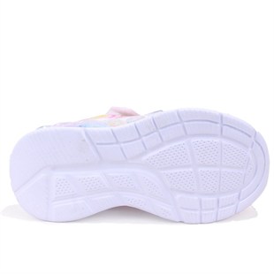 Marco Kids 03-26Y313 Pembe Ortopedik Günlük Işıklı Kız Çocuk Spor Ayakkabı