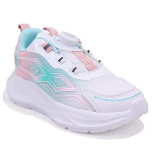 Marco Kids 05-26Y512 Beyaz Pembe Ortopedik Günlük Kız Çocuk Spor Ayakkabı