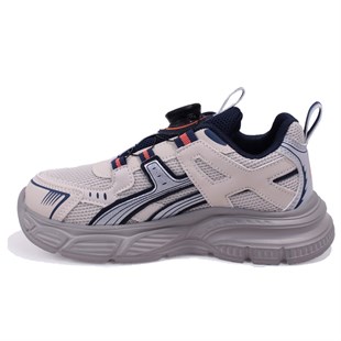 Marco Kids 05-26Y516 Bej Lacivert Ortopedik Günlük Erkek Çocuk Spor Ayakkabı
